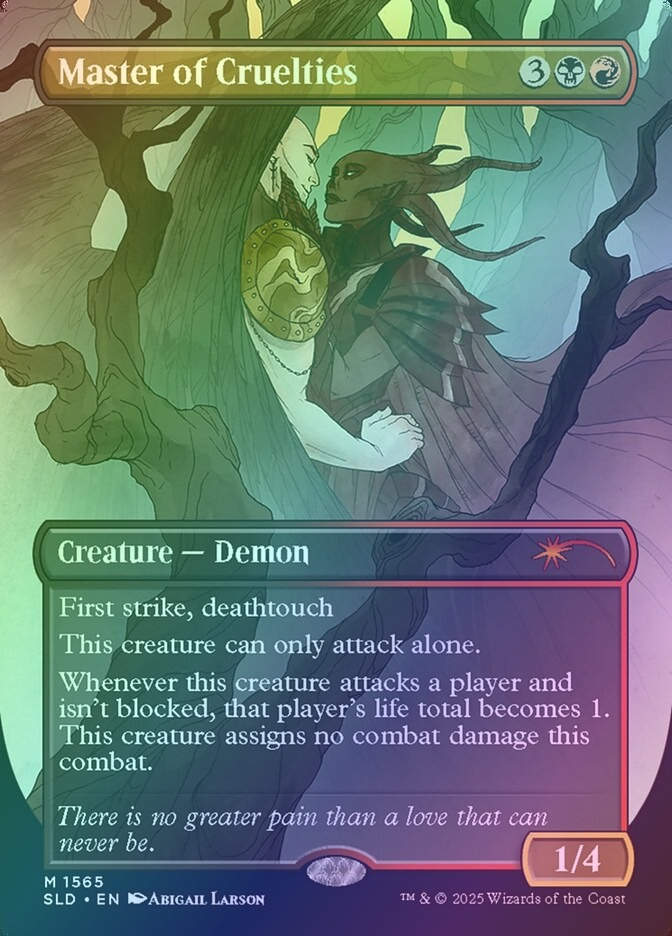 Master of Cruelties (SLD) (1565) / Borderless / Foil