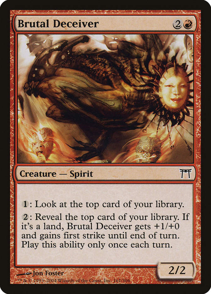 Brutal Deceiver (CHK) (161)