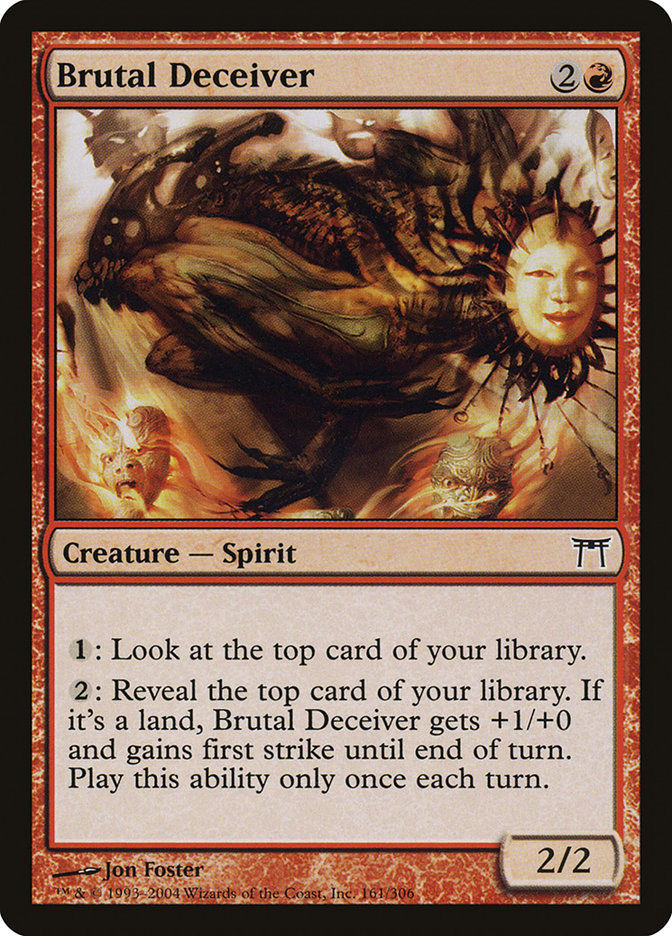 Brutal Deceiver (CHK) (161)
