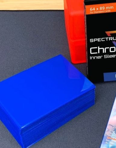 BCW - Chroma Inner Sleeve: Blue (Perfect Fit) — cara 2 de 2