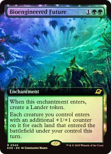 Bioengineered Future (EOE) (340) / Extended Art / Foil
