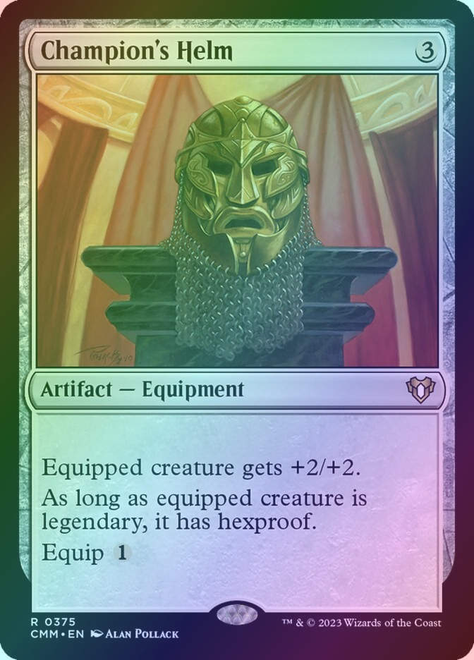 Champion's Helm (CMM) (375) / Foil