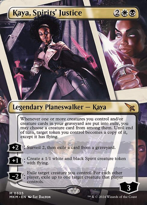 Kaya, Spirits' Justice (mkm) (335) / Borderless