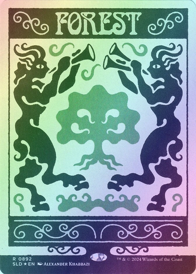 Forest (SLD) (892) / Borderless / Foil