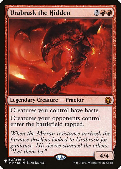 Urabrask the Hidden (PLST) (IMA-152)