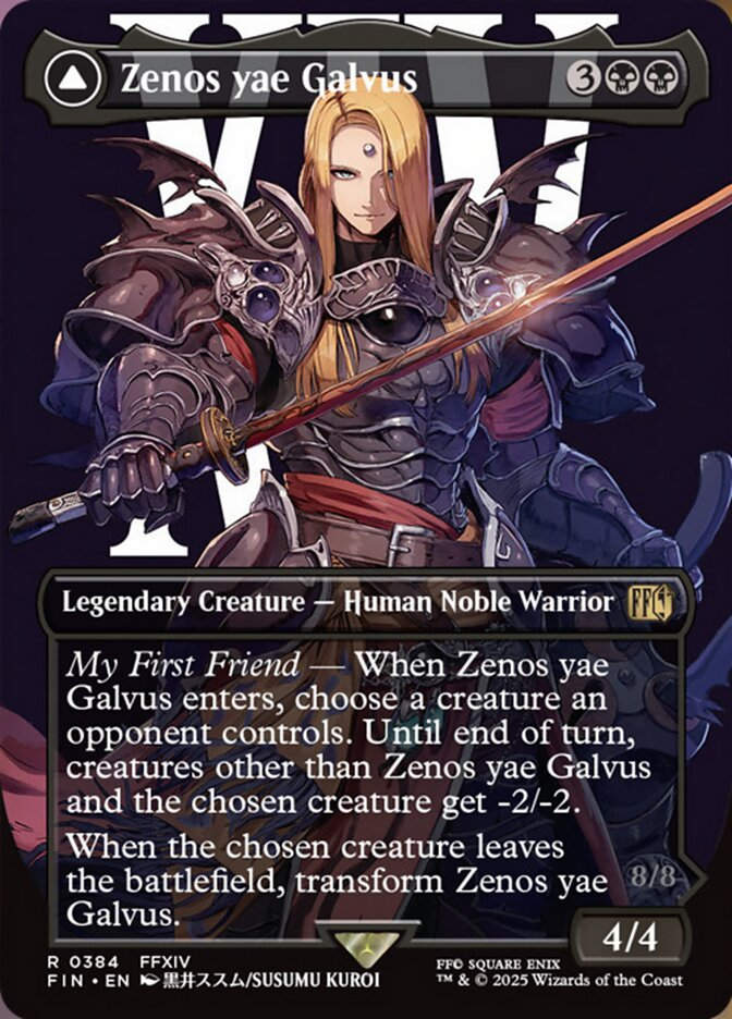 Zenos yae Galvus // Shinryu, Transcendent Rival (FIN) (384) / Borderless