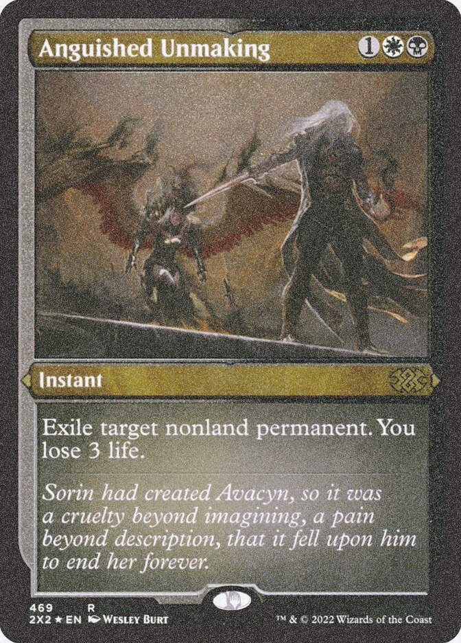 Anguished Unmaking (2X2) (469) / Foil Etched