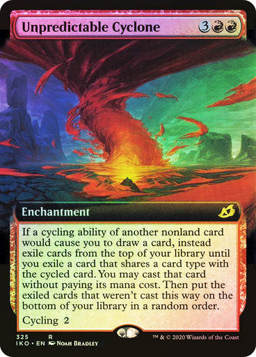 Unpredictable Cyclone (IKO) (139) / Foil