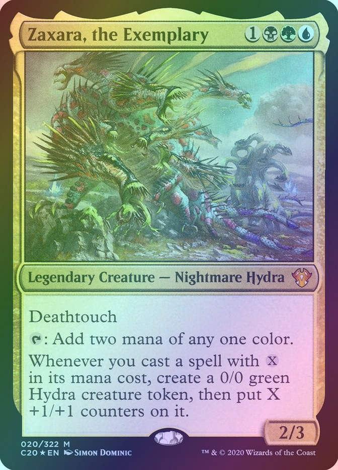 Zaxara, the Exemplary (C20) (20) / Foil