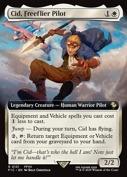 Cid, Freeflier Pilot (FIC) (131) / Extended Art