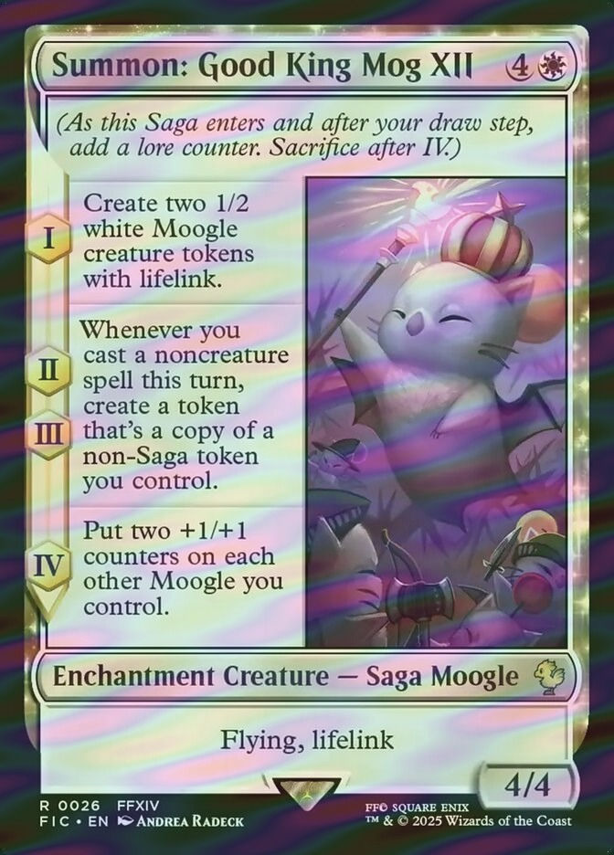 Summon: Good King Mog XII (FIC) (26) / Surge Foil