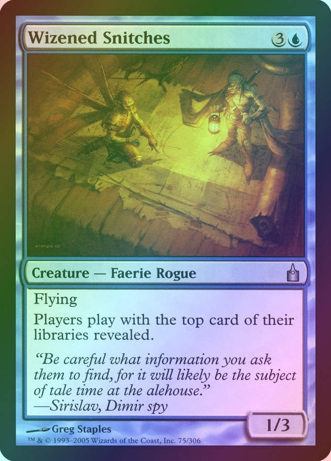 Wizened Snitches (RAV) (75) / Foil