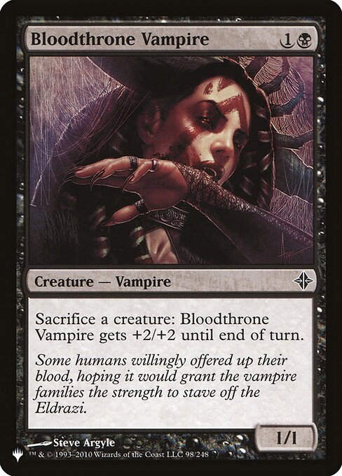 Bloodthrone Vampire (PLST) (ROE-98)