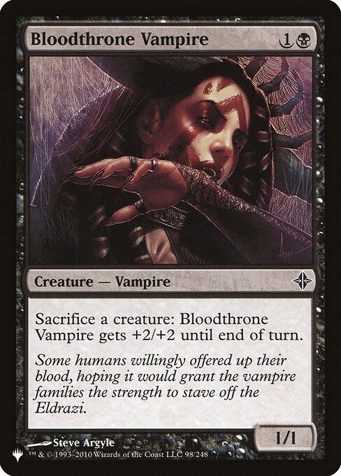 Bloodthrone Vampire (PLST) (ROE-98)