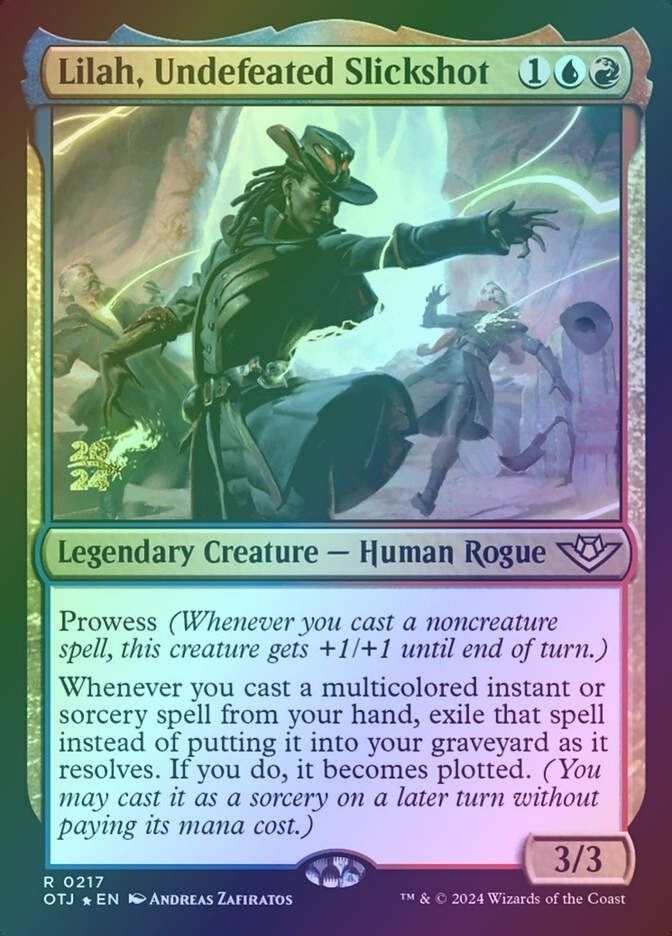 Lilah, Undefeated Slickshot (POTJ) (217s) / Foil