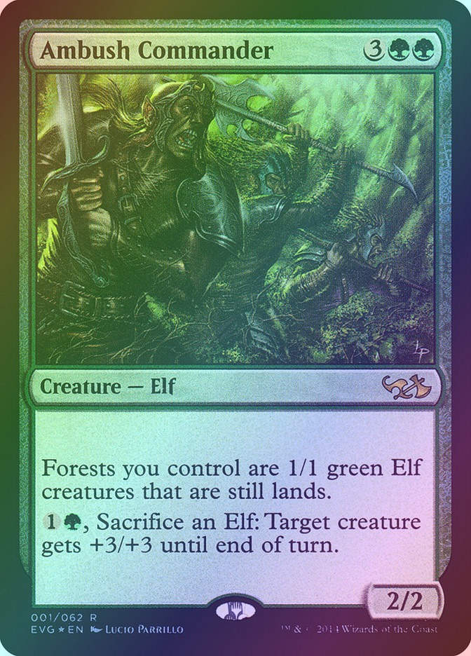 Ambush Commander (EVG) (1) / Foil