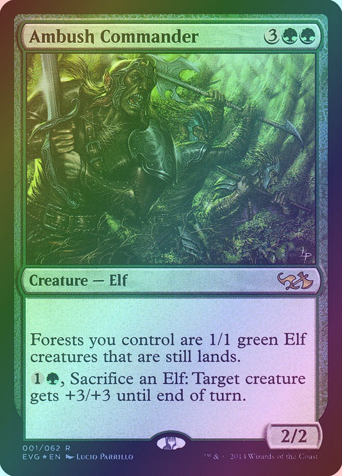 Ambush Commander (EVG) (1) / Foil