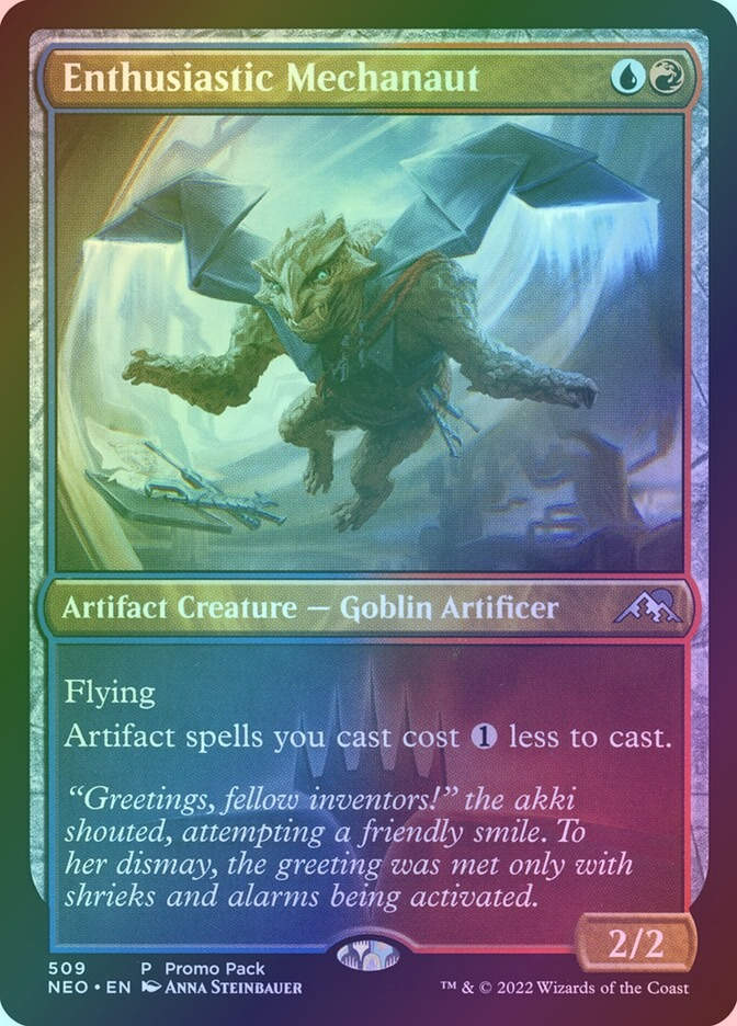 Enthusiastic Mechanaut (NEO) (509) / Foil