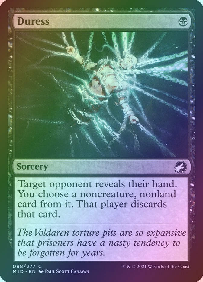 Duress (MID) (98) / Foil