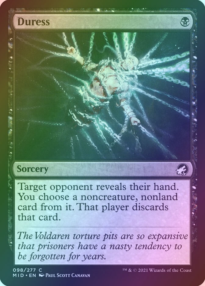 Duress (MID) (98) / Foil