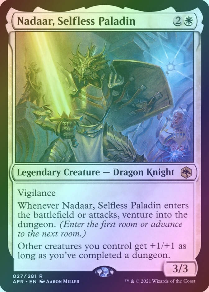 Nadaar, Selfless Paladin (PAFR) (27p) / Foil
