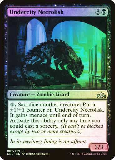 Undercity Necrolisk (GRN) (87) / Foil