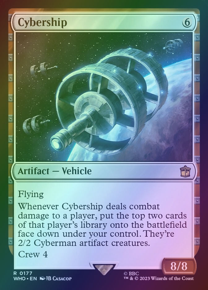 Cybership (WHO) (177) / Foil