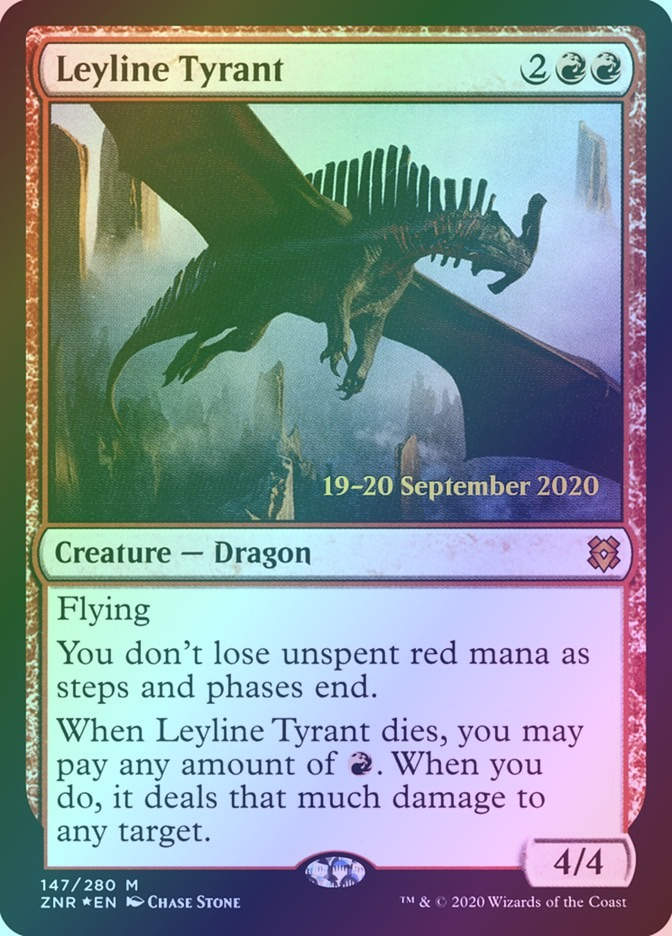 Leyline Tyrant (PZNR) (147s) / Foil