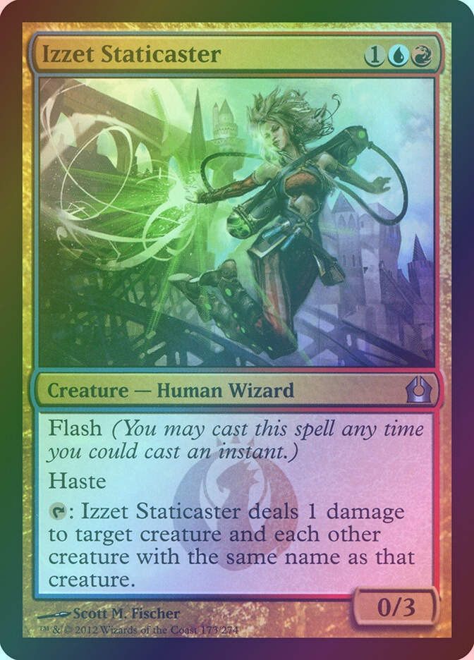 Izzet Staticaster (RTR) (173) / Foil