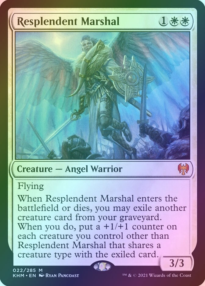 Resplendent Marshal (KHM) (22) / Foil