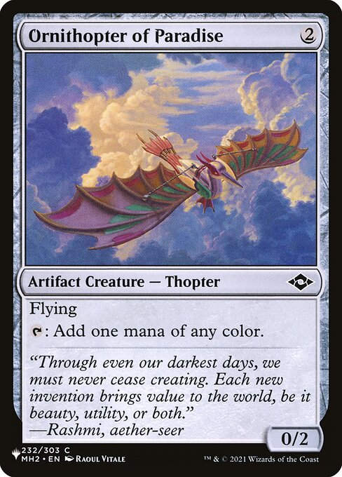Ornithopter of Paradise (PLST) (MH2-232)
