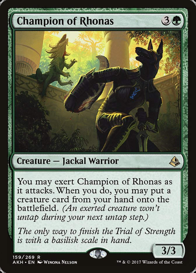 Champion of Rhonas (AKH) (159)