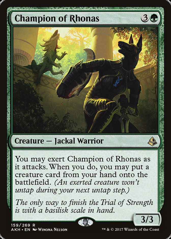 Champion of Rhonas (AKH) (159)