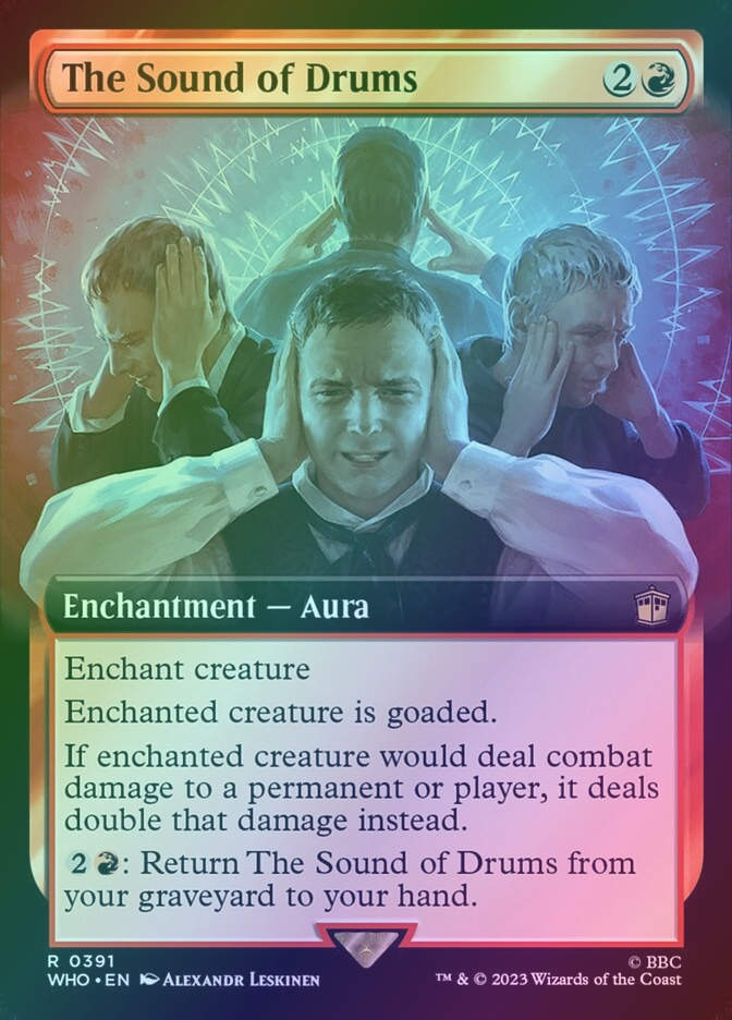 The Sound of Drums (WHO) (391) / Extended Art / Foil