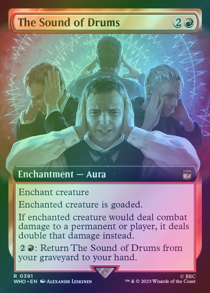 The Sound of Drums (WHO) (391) / Extended Art / Foil