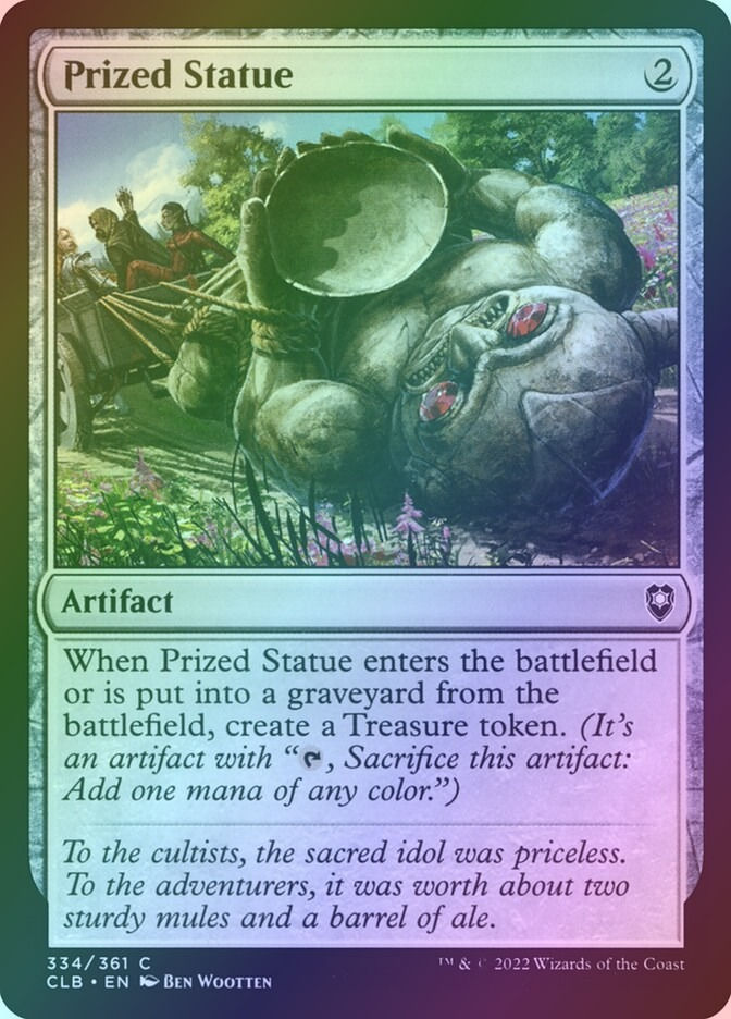 Prized Statue (CLB) (334) / Foil