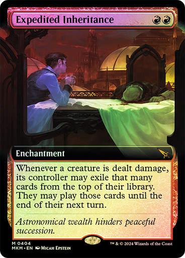 Expedited Inheritance (mkm) (404) / Extended Art Foil
