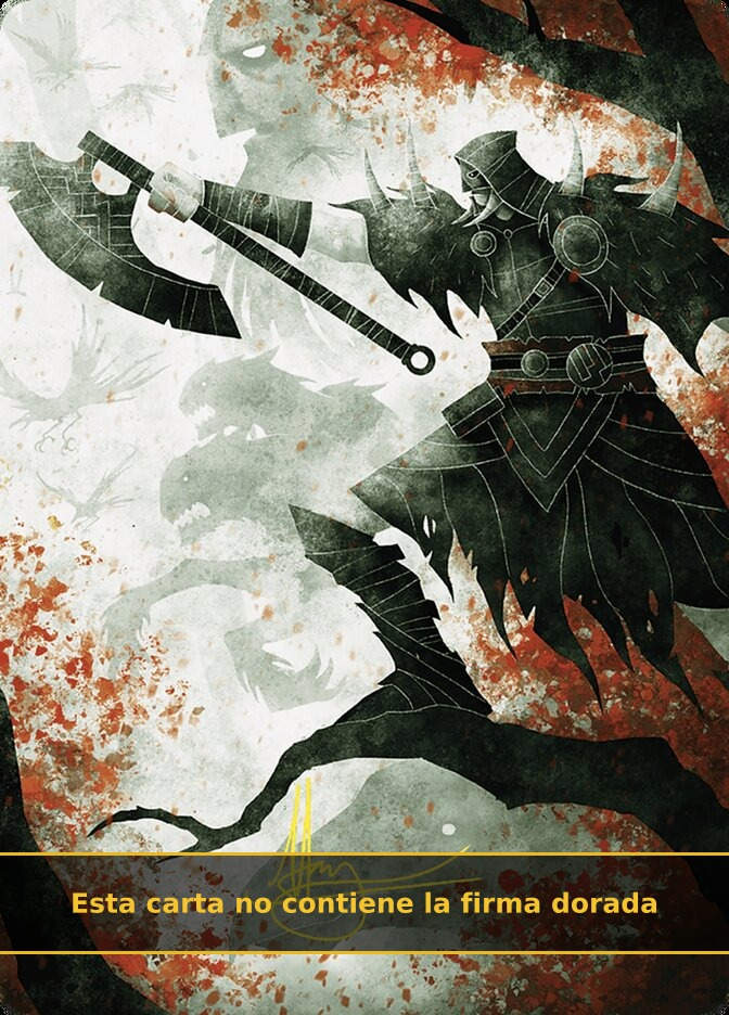 Garruk's Uprising (AWOE) (72) / No Firmada