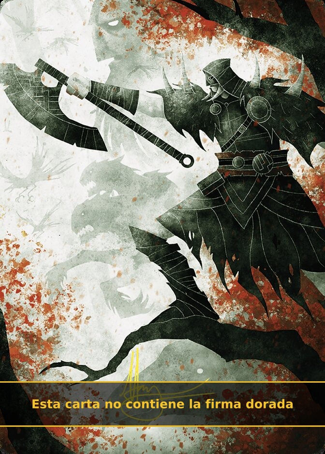 Garruk's Uprising (AWOE) (72) / No Firmada