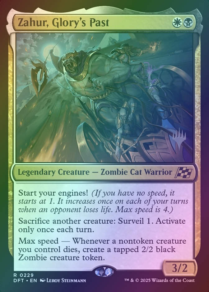 Zahur, Glory's Past (PDFT) (229p) / Foil