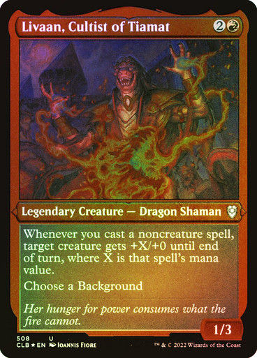 Livaan, Cultist of Tiamat (CLB) / Foil-Etched