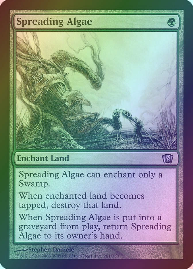 Spreading Algae (8ED) (281★) / Foil
