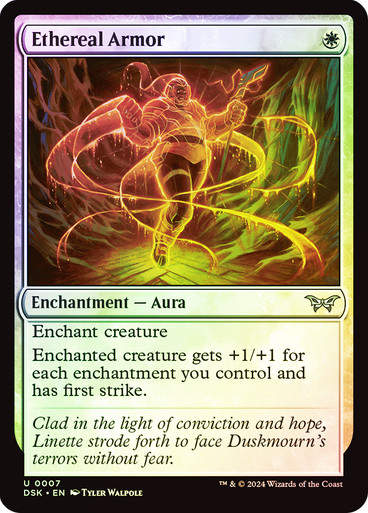 Ethereal Armor (DSK) (7) / Foil