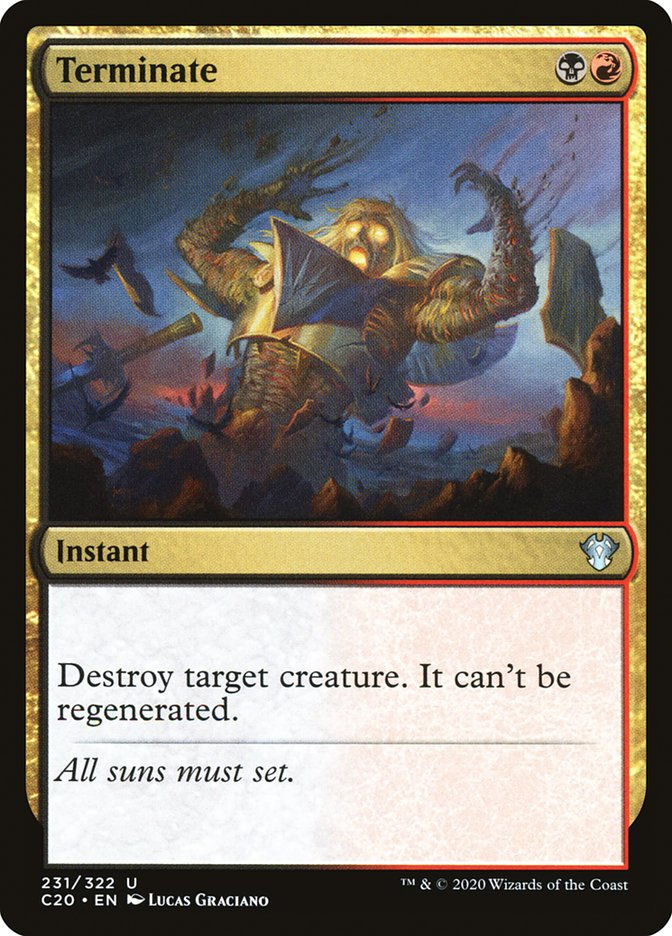 Terminate (C20) (231)