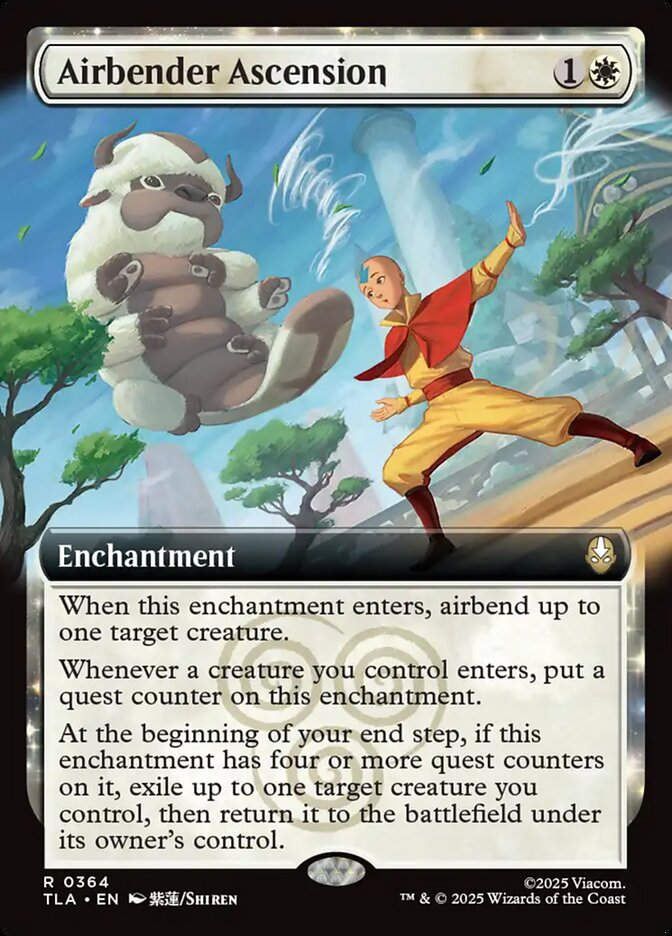 Airbender Ascension (TLA) (364) / Extended Art