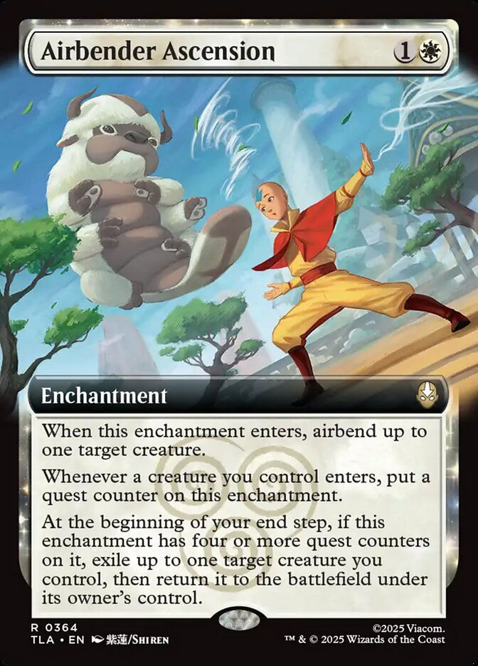 Airbender Ascension (TLA) (364) / Extended Art