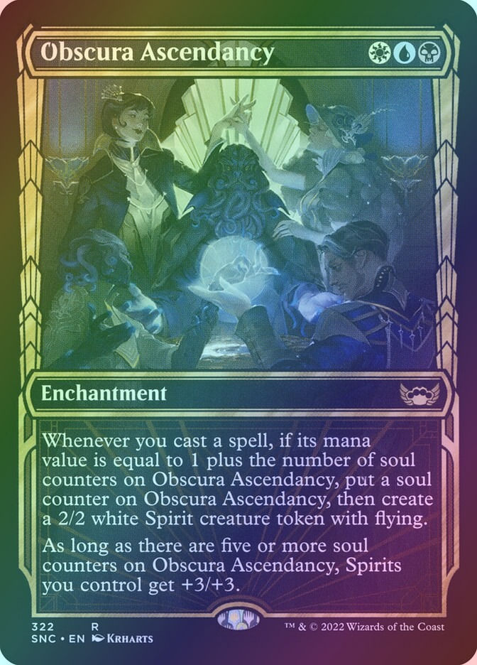 Obscura Ascendancy (SNC) (322) / Showcase / Foil