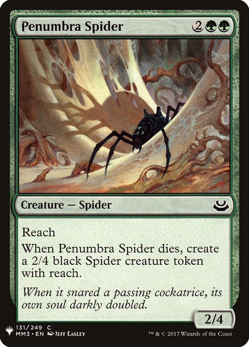 Penumbra Spider (PLST) (MM3-131)