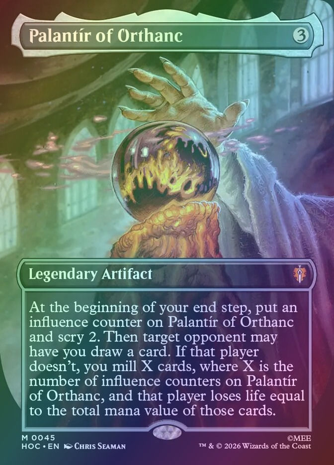 Palantír of Orthanc (HOC) (45) / Foil
