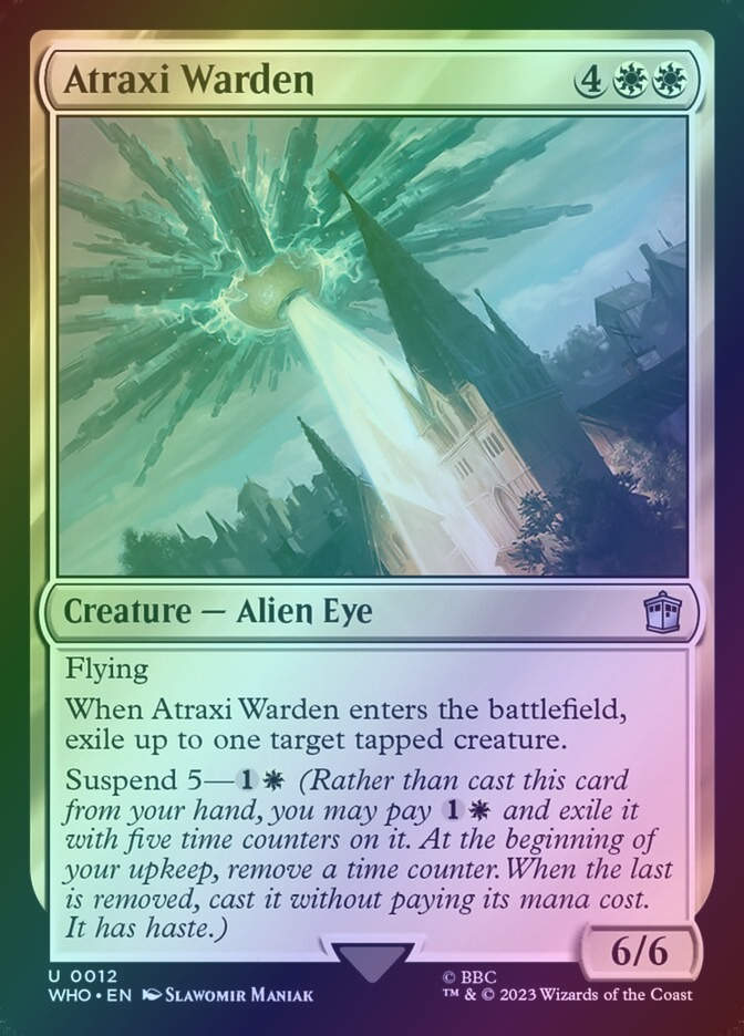 Atraxi Warden (WHO) (12) / Foil
